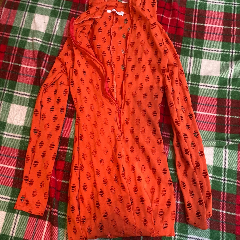 Orange romper